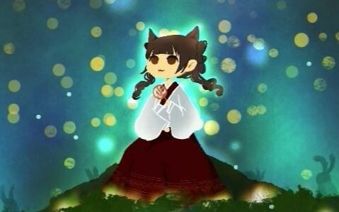 【لينغ يوان ترسم】إلى_مياو التي تعضّ ~ عيد منتصف الخريف (أتمنى للجميع عيد منتصف خريف سعيدًا أيضًا~)