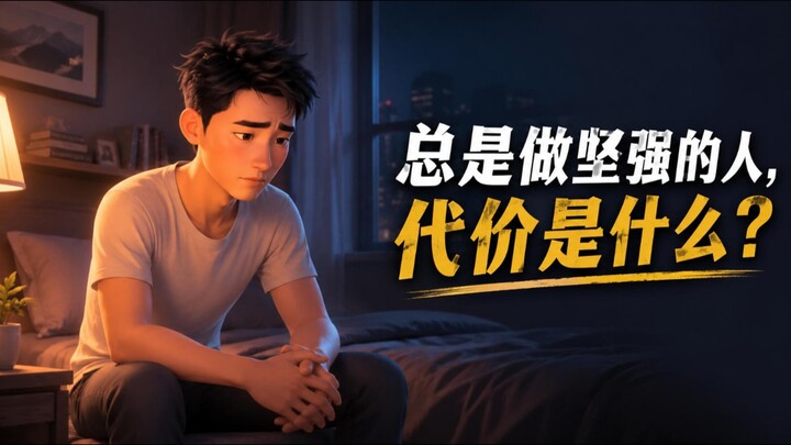 总是做坚强的人，代价是什么？