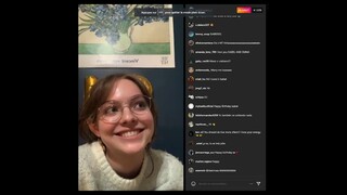 Isabel Myers Instagram livestream vod (2023-02-21)