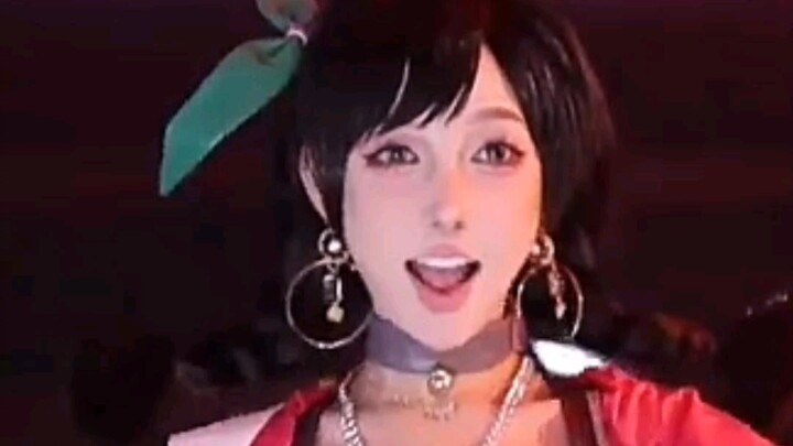 Mina cosplays Xu Feifei from the popular street basketball game Party Train (I thought it was Calaba