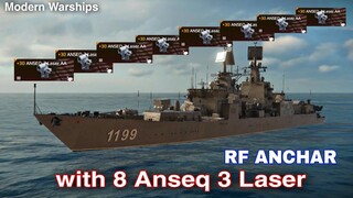 Modern Warships: RF ANCHAR with 8 Anseq-3 Laser.