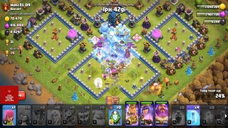 2 Combo Bộ Super Quá Khỏe Cho Hall 12 - COC - Trận 1 #game