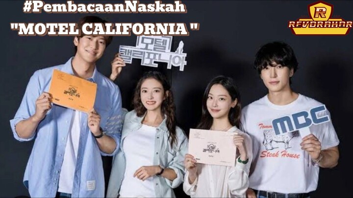 BTS Pembacaan Naskah & Pengenalan karakter di Drama "MOTEL CALIFORNIA".