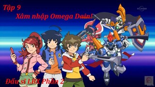 Đấu sĩ LBX (Danball Senki W) | Phần 2 | Tập 9 | Xâm nhập Omega Dain! | Vietsub | Full HD