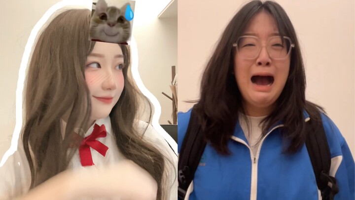 Online high school students VS real high school students