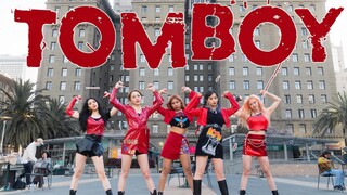 【彤瑶】美国街头最拽Tomboy翻跳 这是从cube偷来的打歌服和发型师吧