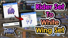 [ROO] 500% ASPD Rider Set To White Wing Set DPS Test  | KingSpade