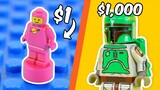 $1 vs $1000 LEGO MINIFIGURE...