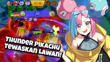 Thunder Pikachu Tewaskan Lawan! - Pokemon Unite