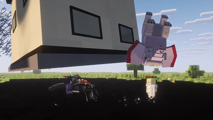 House vs. Elephant, but in MC