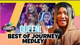 The Divas of the Queendom belt out the famous rock songs of Journey! | All-Out Sundays [REACTION]