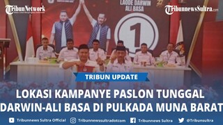 Lokasi Kampanye Paslon Tunggal Darwin-Ali Basa di Pilkada Muna Barat Sulawesi Tenggara