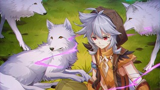 [Genshin Impact / Lei Ze] I don’t listen, I don’t listen, the wolf cub is the king of Tivat!!!