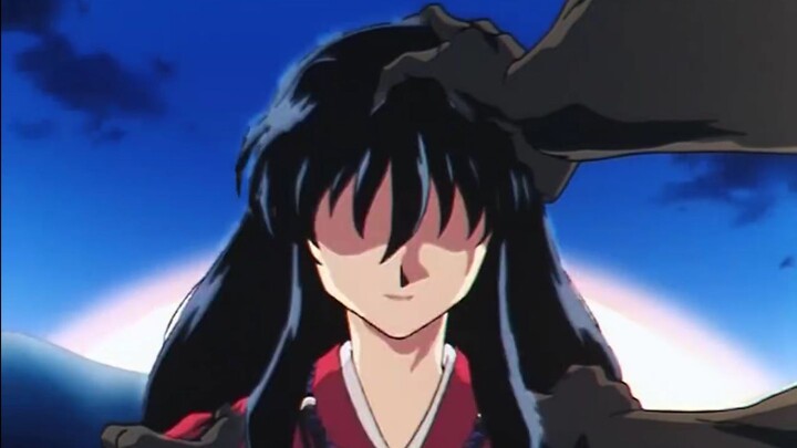 Uncle Yamaguchi is so good at matching! InuYasha's black hair cut white hair is so exciting