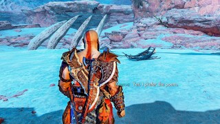Kratos tells Mimir his favourite Poem from Greece - God of War Ragnarok