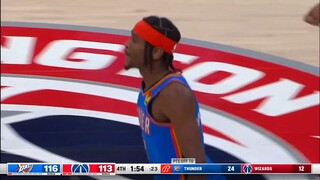 WILD ENDING Thunder at Wizards Final 200 UNCUT  November 16 2022