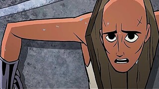 A lonely caveman meets a woman outside the island for the first time and they begin to adapt to life