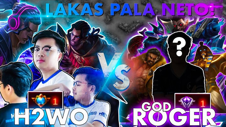 BRODY ni H2WO vs TOP 1 ROGER GOD (ANG LAKAS PALA!) | Mobile Legends: Bang Bang