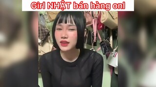 Girl nhật bán hàng onl