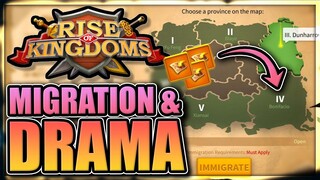 254 Migration & Drama Roundup [556 love story continued?] Rise of Kingdoms