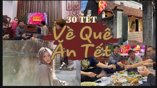 Về Nhà Hà Nội Ăn Tết sau 3 năm đi du học|  Du học sinh về ăn Tết| Giao Thừa 30 Tết với 500 anh em #1