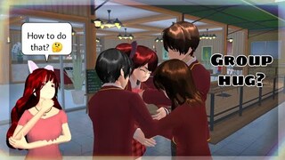 HOW TO GROUP HUG IN SAKURA SCHOOL SIMULATOR? ( TUTORIAL! )