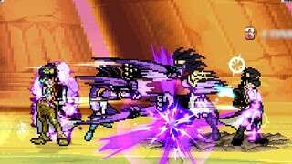 【MUGEN】Pegangan Tangan Cheng Ungu VS Cheng Hitam