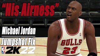 Michael Jordan Jumpshot Fix NBA2K22