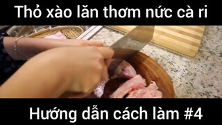 Hướng dẫn cách làm: Thỏ xào lăn thơm nức cà ri #4