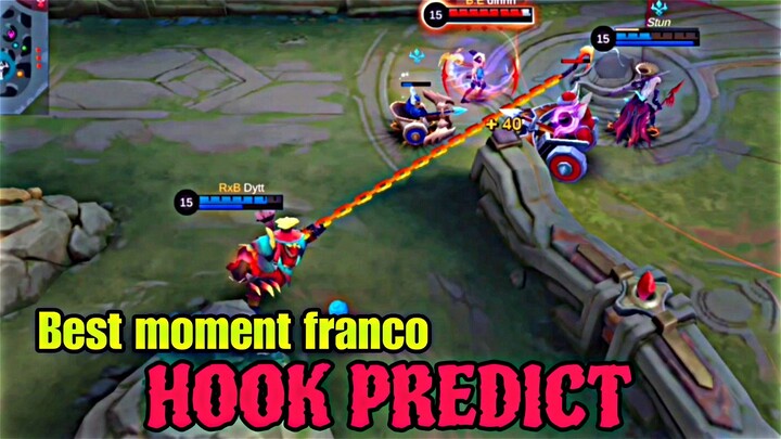 BEST MOMENT FRANCO HOOK PREDICT | FRANCO MOBILE LEGENDS BANG BANG