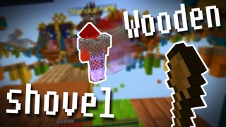 Using Wooden Shovel to Win Skywars