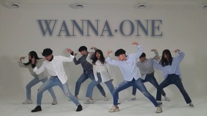 Du học sinh Trung Quốc cover vũ đạo trong câu lạc bộ đại học Hàn Quốc | energetic — Wanna One