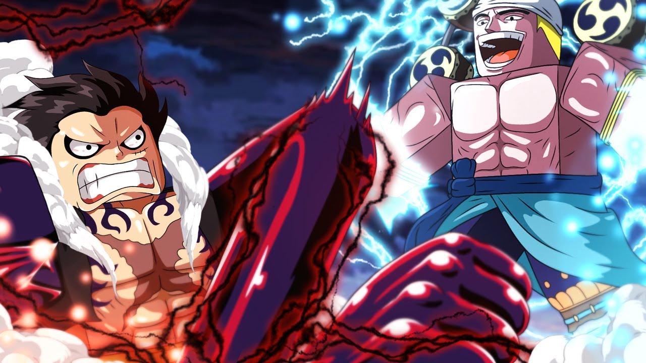 Fruit Battlegrounds] Gear 5 Luffy Vs Kaido In One Piece Roblox - BiliBili