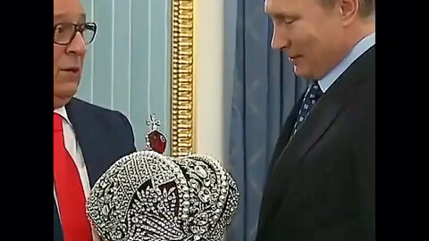 “Let me put it on you first and see if it fits,” said “Grand Emperor Putin.”