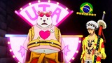 🤣 O BEPO É O FÃ NÚMERO 1 DA UTA 🇧🇷 One Piece Red Dublado