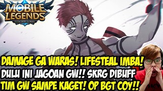 TERLALU OP! HERO ANDALAN GW JAMAN DULU UDAH DIBUFF!! GILA SAMPE 20 KILL HARITH MAH LEWAT!!