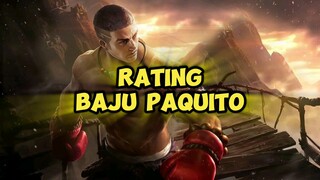 Rating Semua Baju Milik Paquito