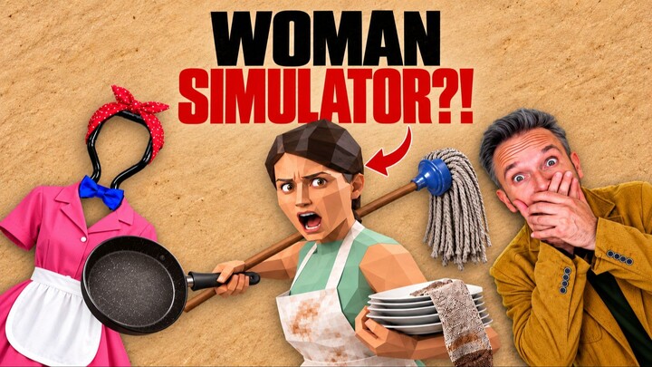 Girls Will LOVE This! WOMAN SIMULATOR🫣🧹🥪