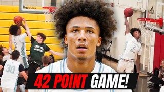 Mikey Williams Drops 42 POINTS!! Mikey Talks His Trash & BACKS IT UP!!