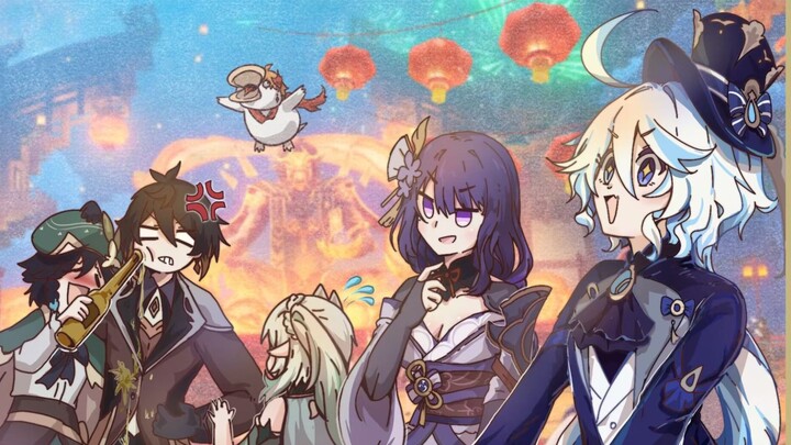 [ Genshin Impact ]⚡️ God's New Year⚡️