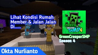 Melihat Kondisi Realm & Jalan Jalan (World Tour) Di GreenCreeperSMP S4 | Okta Nurlianto Channel