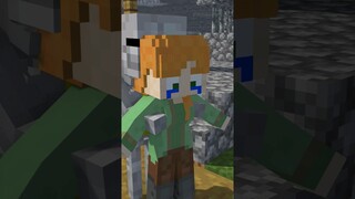 Baby Alex and Baby Dog & DeathNote - minecraft animation #shorts