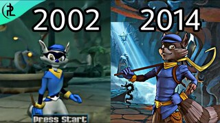 Sly Cooper Game Evolution [2002-2014]