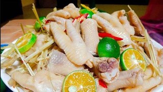 Cách làm chân gà ngâm xả tắc siêu đơn giản dễ làm| ASMR Cooking | Âm thanh nấu ăn