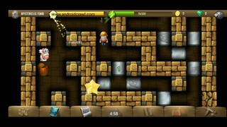 Diggy's Adventure #1 - Finding a way out of the undergroud