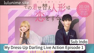 [LuluNime] My Dress-Up Darling Live Action Episode 01 Sub indo