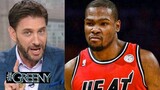 Greeny: Kevin Durant could be the greatest in history if he does to the Miami Heat to win the title
