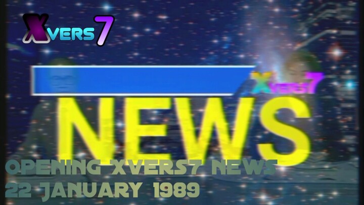 Xvers7 programa 2: opening Xvers7 news 22/01/89