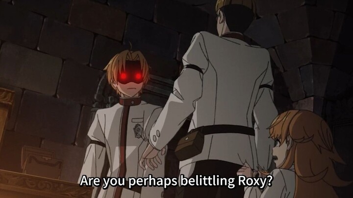 Rudeus gets furious because of Roxy Figure - Mushoku Tensei Jobless Reincarnatio