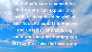 A Mother's Sacrifice. ❤️